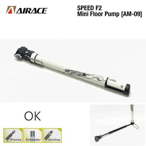 [신품] 에어에이스 스피드 휴대용 펌프 AIRACE SPEED F2 Pump호기자전거
