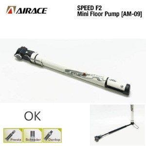 [신품] 에어에이스 스피드 휴대용 펌프 AIRACE SPEED F2 Pump호기자전거